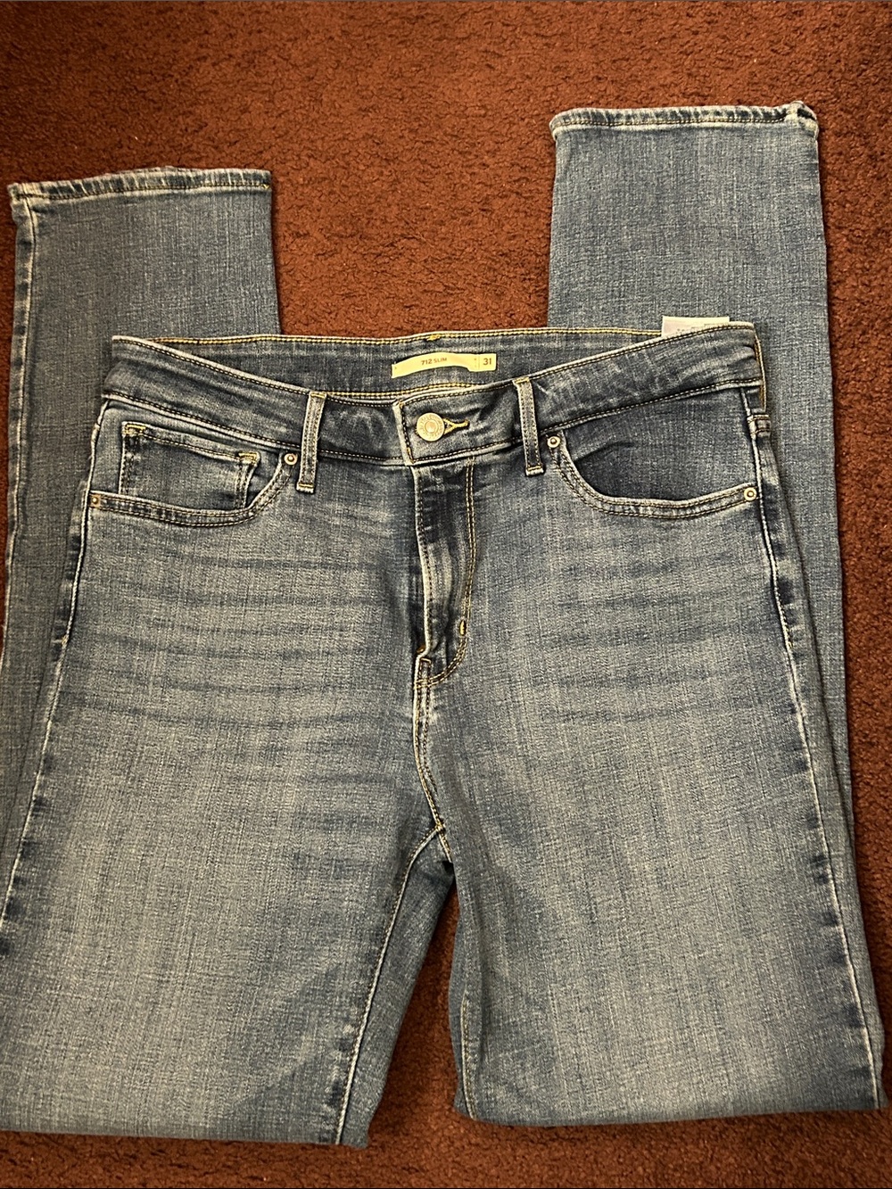 Levi's Skinny Jeans in Light Blue Wash